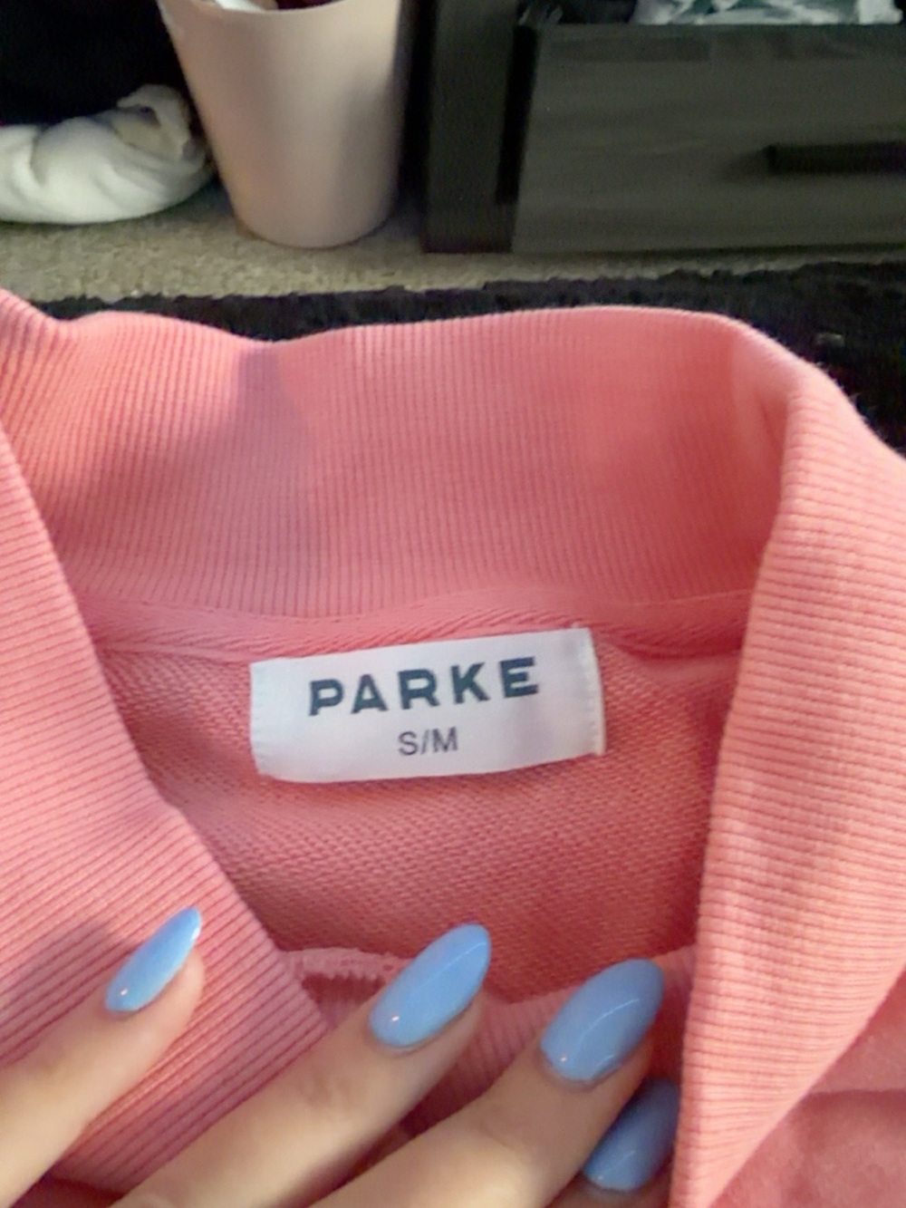 PARKE Pink Crewneck Sweater - Picture 4 of 4